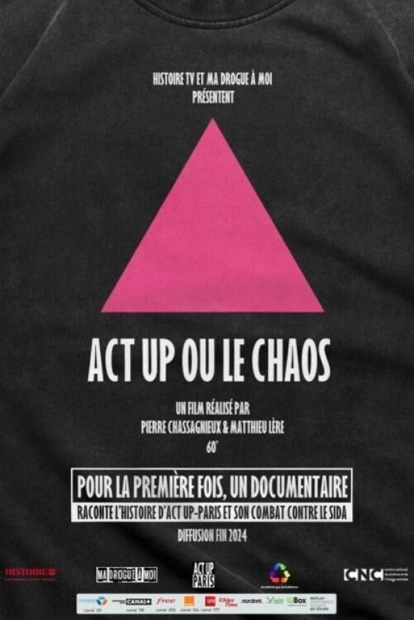 affiche film Act Up ou le chaos , Pierre Chassagnieux, cinéma bel air, Mulhouse